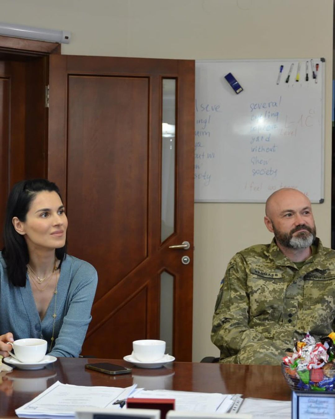 Маша Ефросинина с мужем / © instagram.com/mashaefrosinina