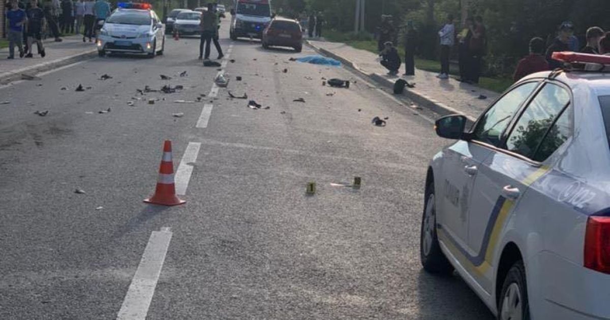 Авто на большой скорости сбило насмерть 13-летнего скутериста, его подбросило в воздухе - видео момента ДТП