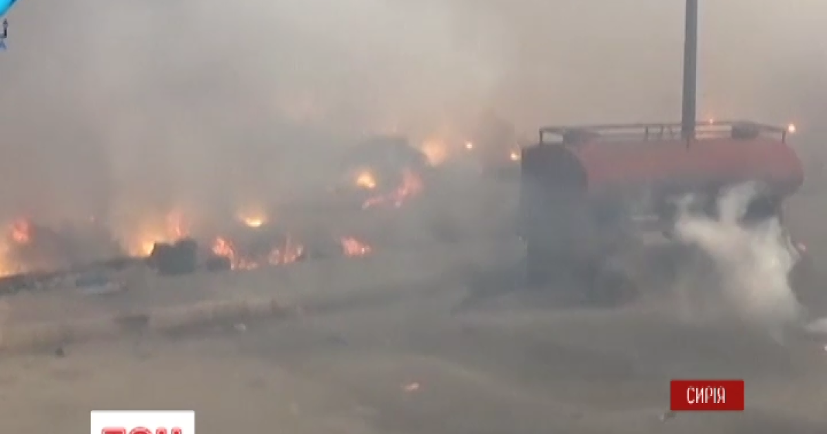 Сирийская оппозиция обнародовала видео, как российская авиация сбрасывает кассетные бомбы