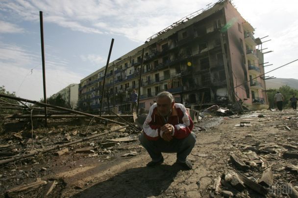 Горі, серпень 2008 року