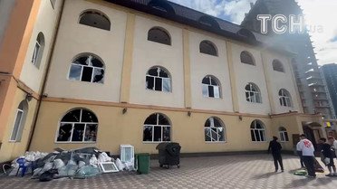 Удар по мечеті у Києві_4 / © ТСН/Неллі Ковальська