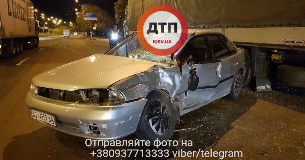 ДТП у Києві, чотири авто_1 / © facebook.com/dtp.kiev.ua