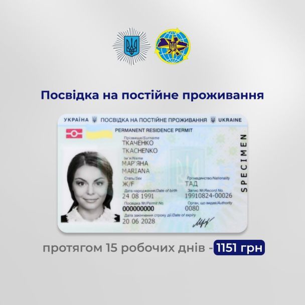 Відтак, вартість оформлення паспорту у вигляді ID-картки тепер складає: