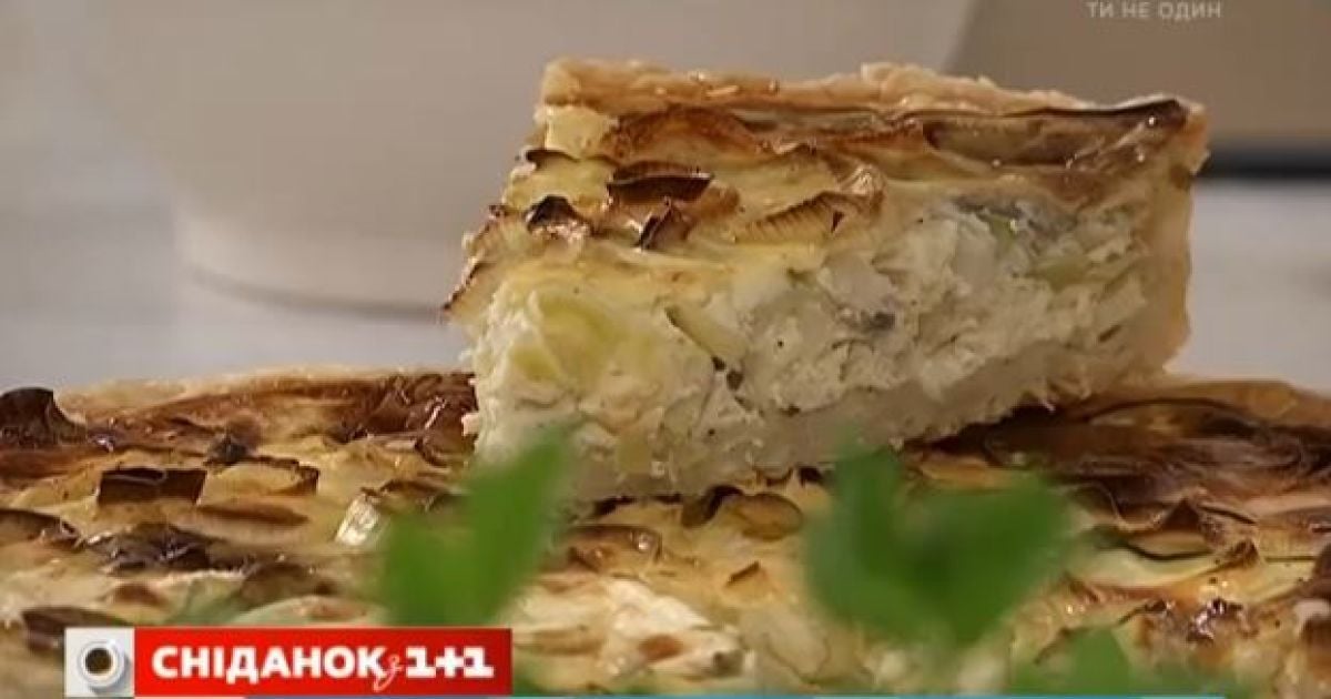 Рецепт киша от Руслана Сеничкина