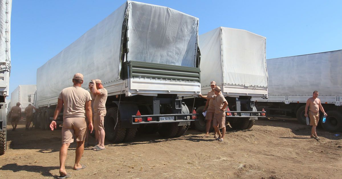 Російські фури з "гуманітарною допомогою" приїхали напівпорожніми - Слободян