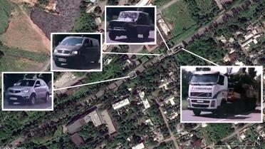 Російський БУК у Макіївці супутникові знімки_1 / © Bellingcat