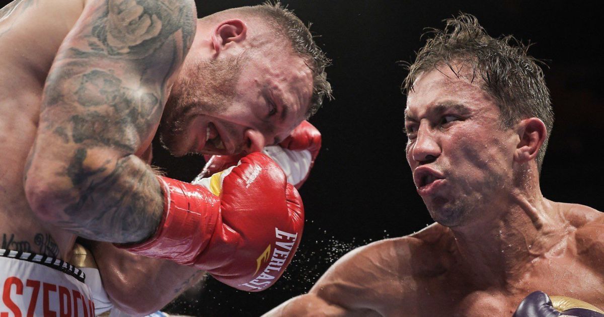 После четырех нокдаунов: Головкин нокаутировал Шеремету и защитил чемпионские пояса (видео)