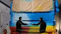 Найбільш українська вантажівка: тягач DAF ефектно розмалювали в синьо-жовті кольори з патріотичними зображеннями