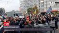 Под зданием Апелляционного суда столицы силовики жестко разогнали протест сторонников Антоненко