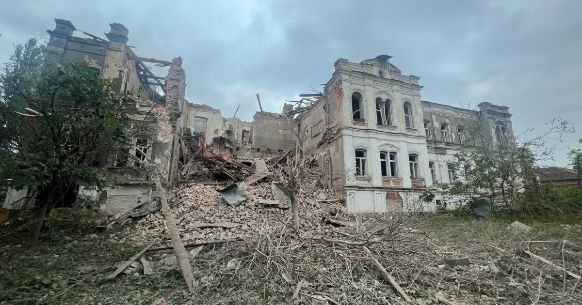 Руйнування в Малій Данилівці Харківського району внаслідок атаки в ніч проти 30 травня