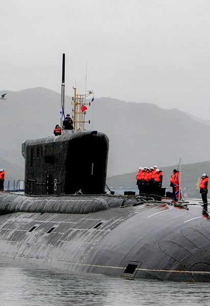 Ройсійський підводний човен «Борей»