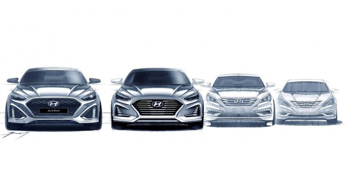 Hyundai готовит обновленную Sonata