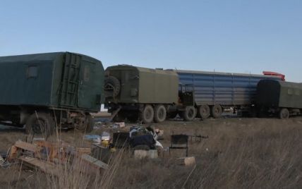 ДТП у Миколаївській області: фура протаранила колону військової техніки, є постраждалий (відео)