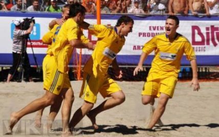 Сборная Украины сразится с Россией в Кубке Европы по пляжному футболу
