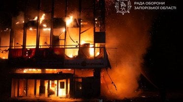 Атака на Запоріжжя_2 / © Очільник Запорізької ОВА Іван Федоров
