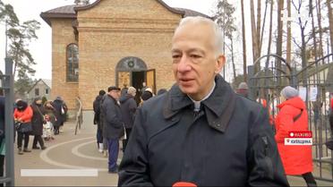 Каритас Европы в Украине: Киевщину посетил президент благотворительной организации Михаэль Ландау