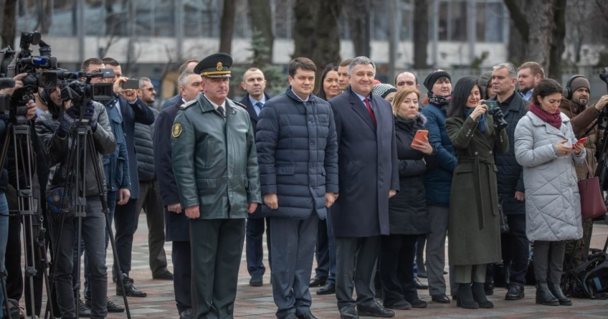 почесна варта біля Верховної Ради_7 / © МВД