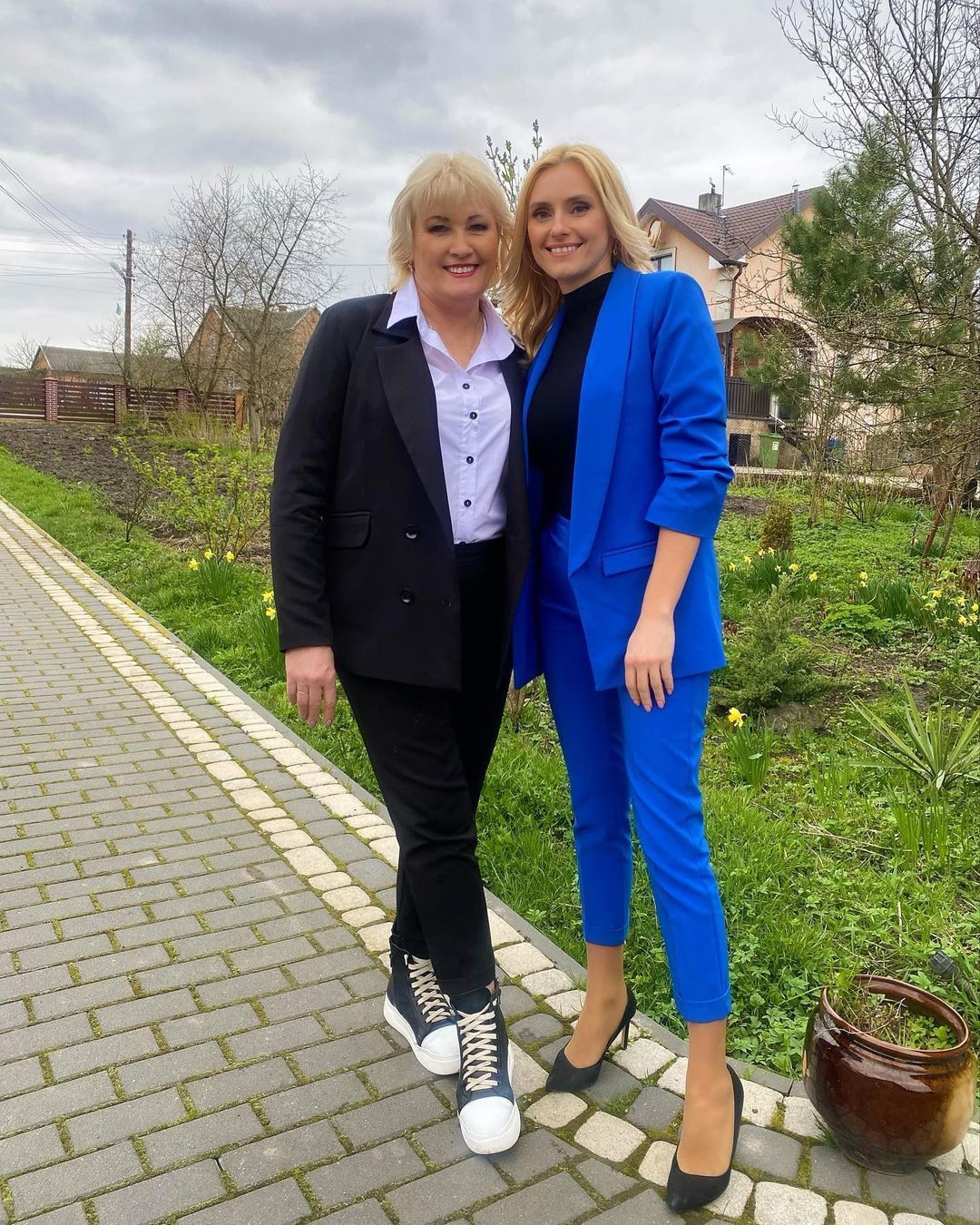 Ирина Федишин с мамой / © instagram.com/irynafedyshyn