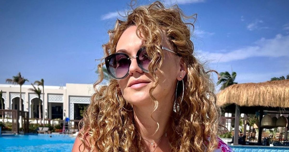 Анна Саливанчук в купальнике