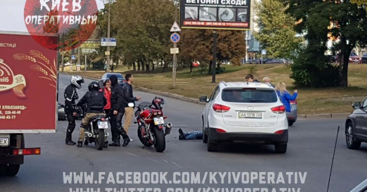 аварія на богатирській_3 / © Киев Оперативный