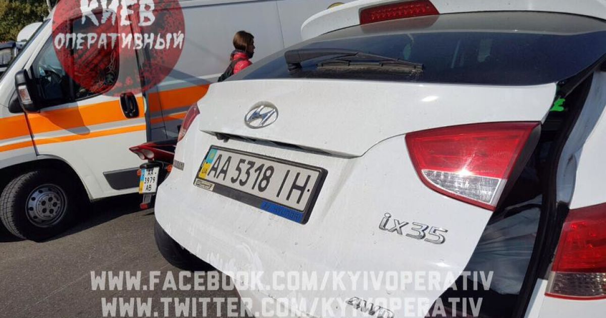 аварія на богатирській_2 / © Киев Оперативный