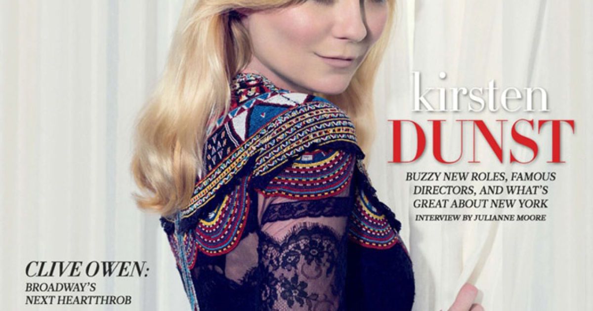 Кирстен Данст в фотосессии для Gotham Magazine