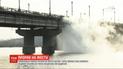 Комунальна аварія: прорив теплотраси на мосту Патона залишив без гарячої води сотні будинків