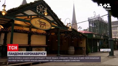Новости мира: Австрия вводит полный локдаун на 10 дней