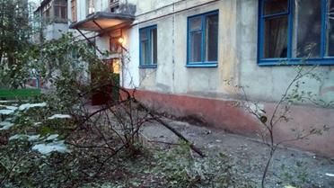 В Мариуполе неизвестные обстреляли дом / © МВД Донецкой области