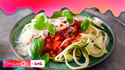 Готовим вкусные спагетти из кабачка всего за 10 минут | Рецепты Завтрака