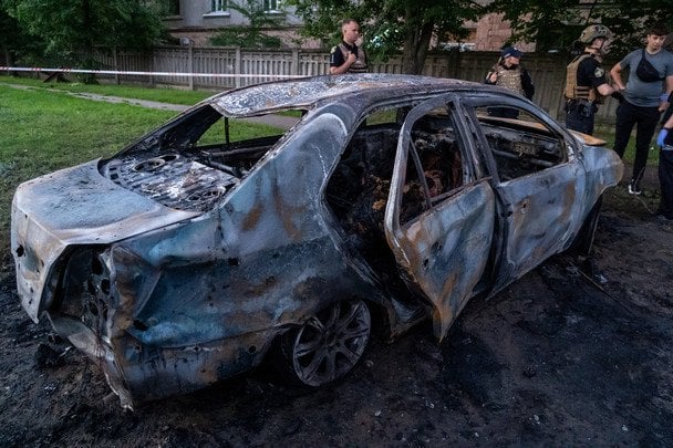 17 июля 2026 года. РФ нанесла удар по Шевченковскому району Харькова. В результате атаки погиб мужчина, еще девять человек получили ранения. / © Associated Press