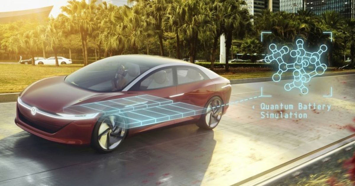 Volkswagen применяет квантовые технологии для создания суперсильных аккумуляторов
