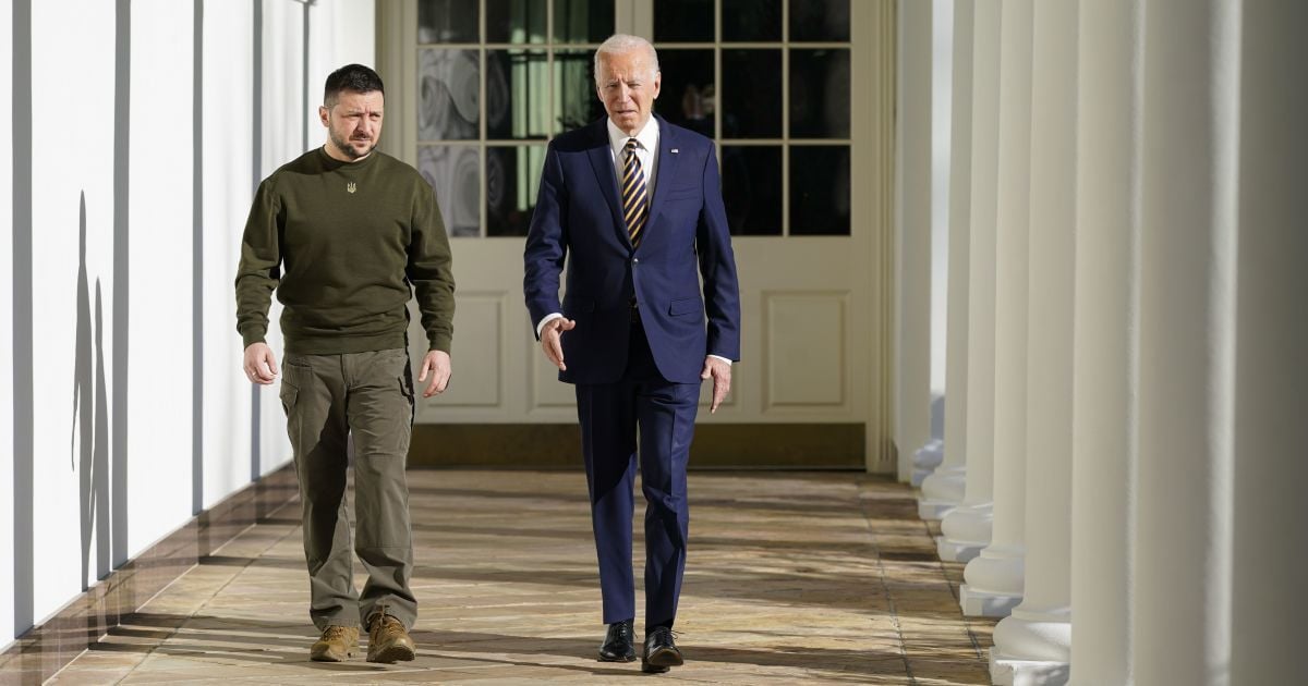 Президент України Володимир Зеленський та президент США Джо Байден