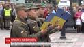 Вперше гвардійці склали присягу під стінами Верховної ради, де два роки тому загинули їхні побратими