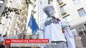 В Одессе сожгли чучело Путина, имитируя Гаагский трибунал