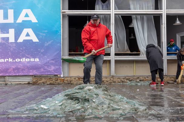 Наслідки ракетного удару по Одесі