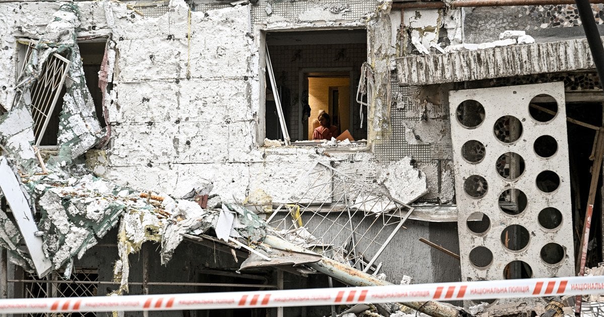 Ukraine endured another attack