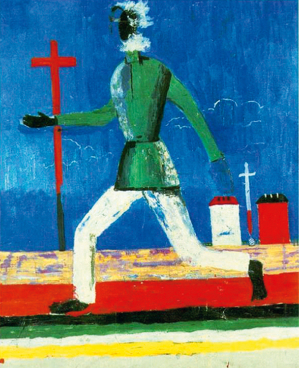 "Людина, що біжить" К. Малевич. Фото: holodomormuseum