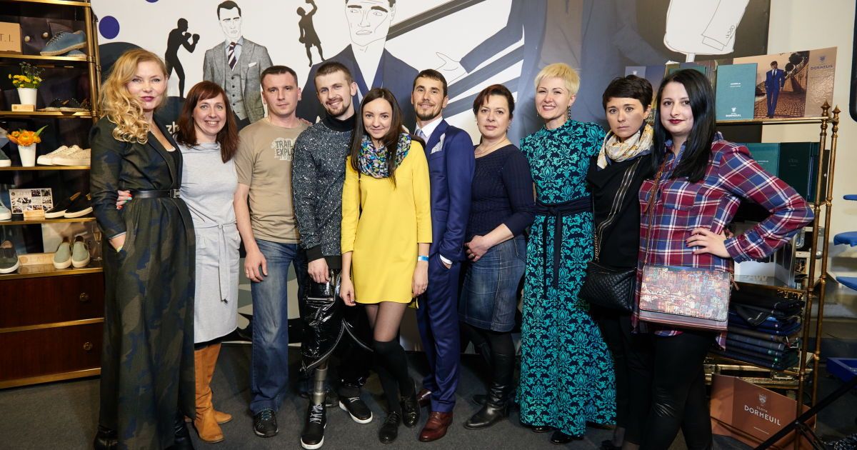 Участники проекта &laquo;Переможці&raquo; приняли участие в Украинской неделе моды / © пресс-служба канала "1+1"