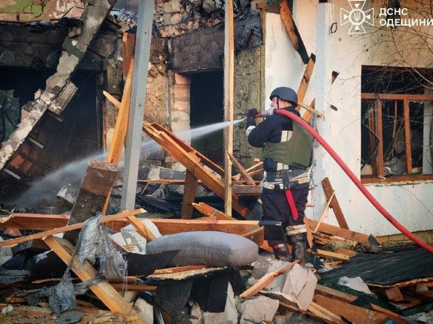 Вночі Росія атакувала Одеську область / © ГУ ДСНС в Одеській області