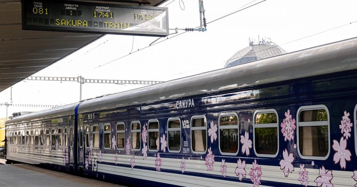Відмітка "Сакура" у квитках на потяг: що це означає і які нові вагони курсують (фото)