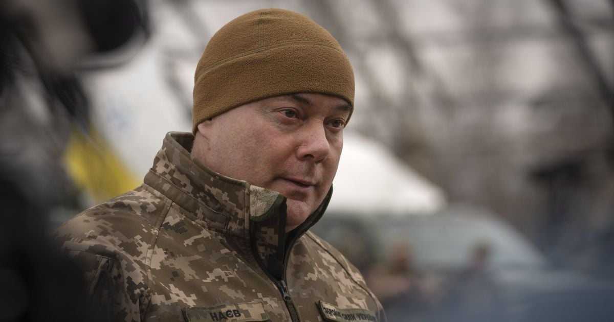 Rомандующий Сил обороны Украины Сергей Наев