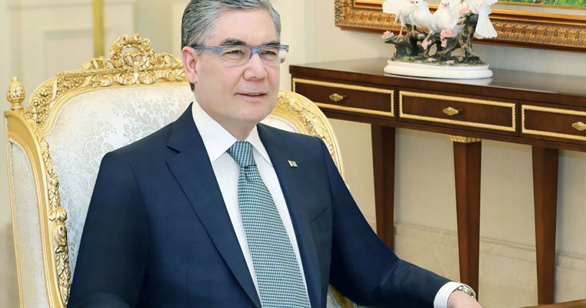 Президент Туркменистана Гурбангулы Бердымухамедов