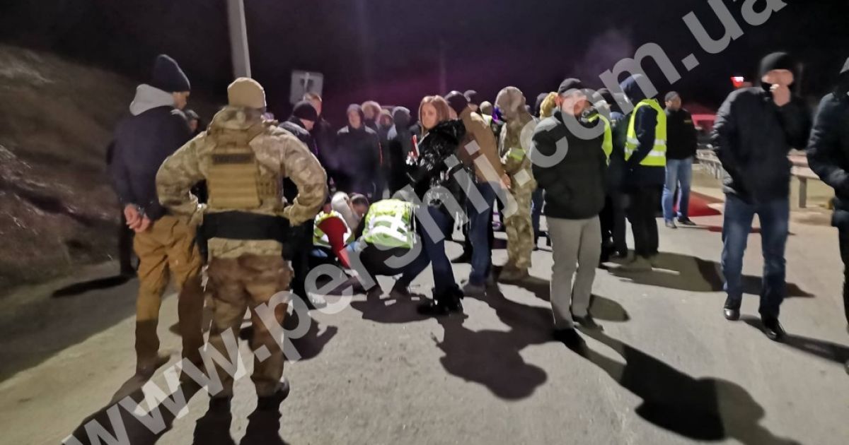 затримання причетних до стрілянини в Мукачеві_3 / © pershij.com.ua