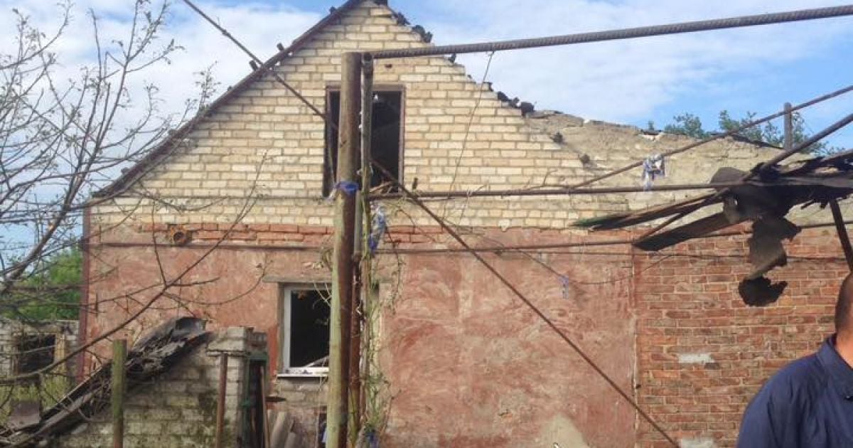 Боевики обстреляли жилые кварталы Марьинки из установок "Партизан"