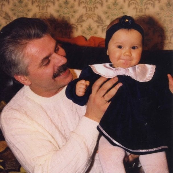 Павел Зибров с дочерью / © instagram.com/pavlo_zibrov