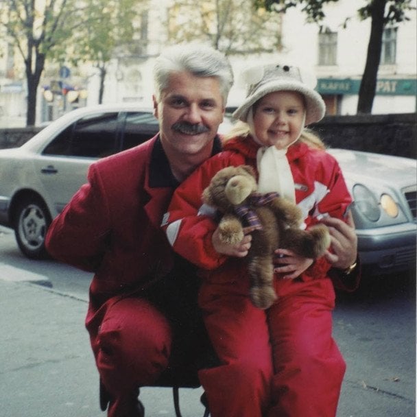 Павел Зибров с дочерью / © instagram.com/pavlo_zibrov