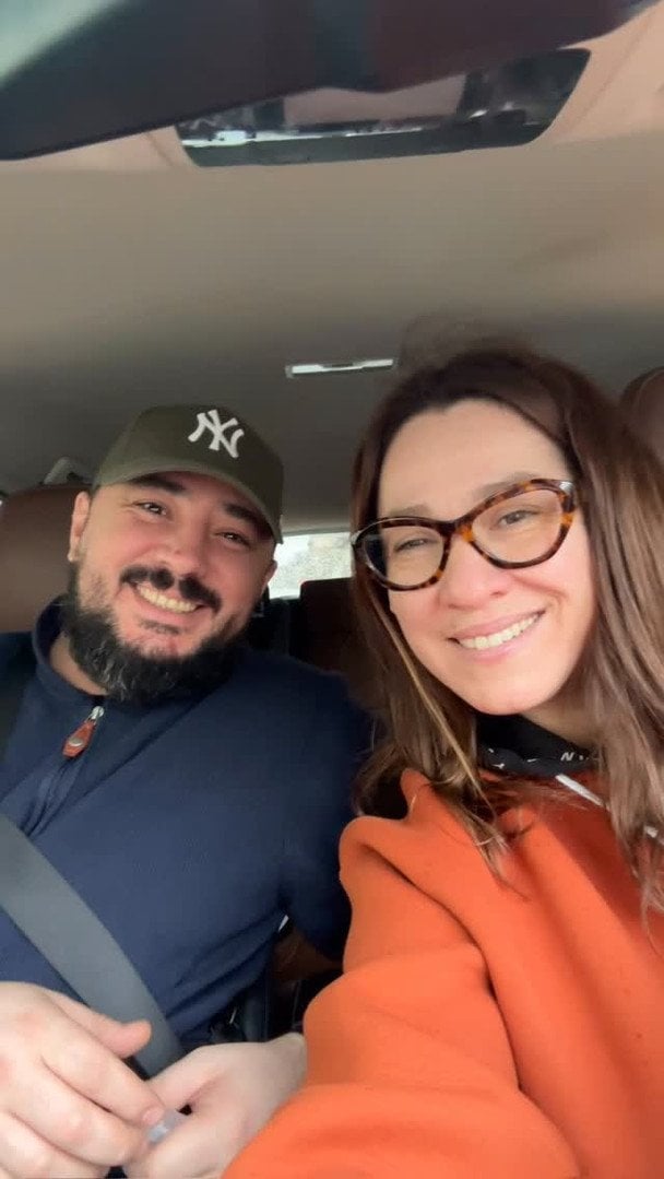 Наталка Карпа з чоловіком / © instagram.com/natalkakarpa