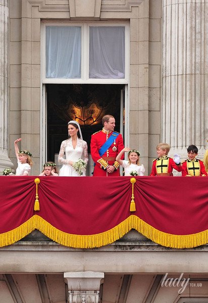 Королева Єлизавета II на весіллі старшого онука / © Getty Images