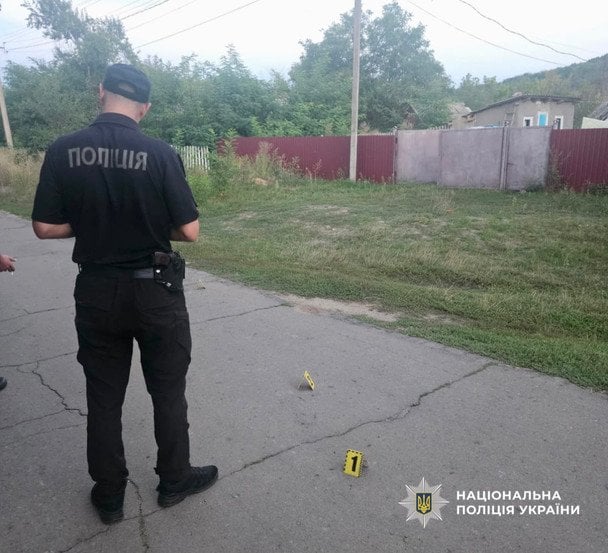 Місце ДТП на Одещині, де працівник ТЦК та СП збив дитину / © Поліція Одеської області